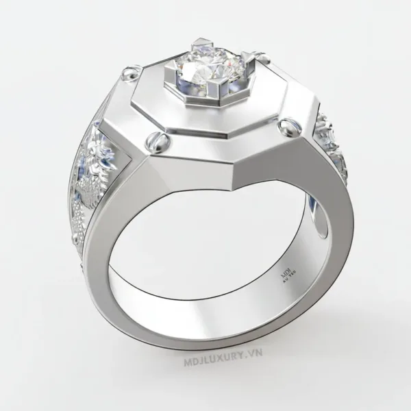 Nhẫn Nam Vàng Tây 18K NN310