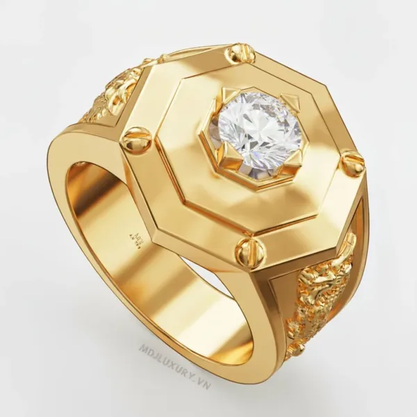 Nhẫn Nam Vàng Tây 18K NN310