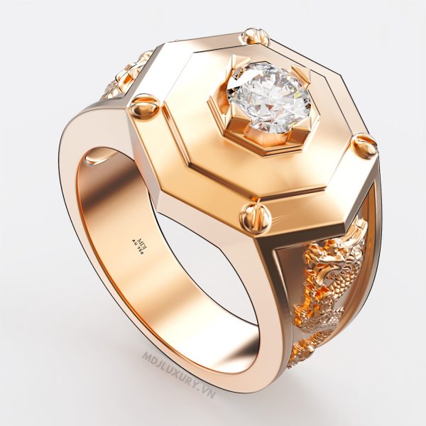 Nhẫn Nam Vàng Tây 18K NN310