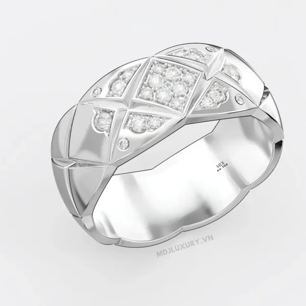 Nhẫn Vàng Nam Cao Cấp Vàng Tây 14K và 18K NN312