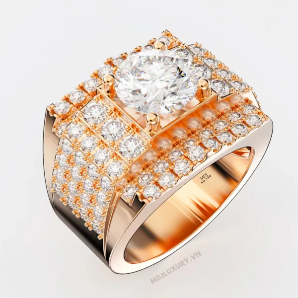 Nhẫn Nam Vàng Tây NN319