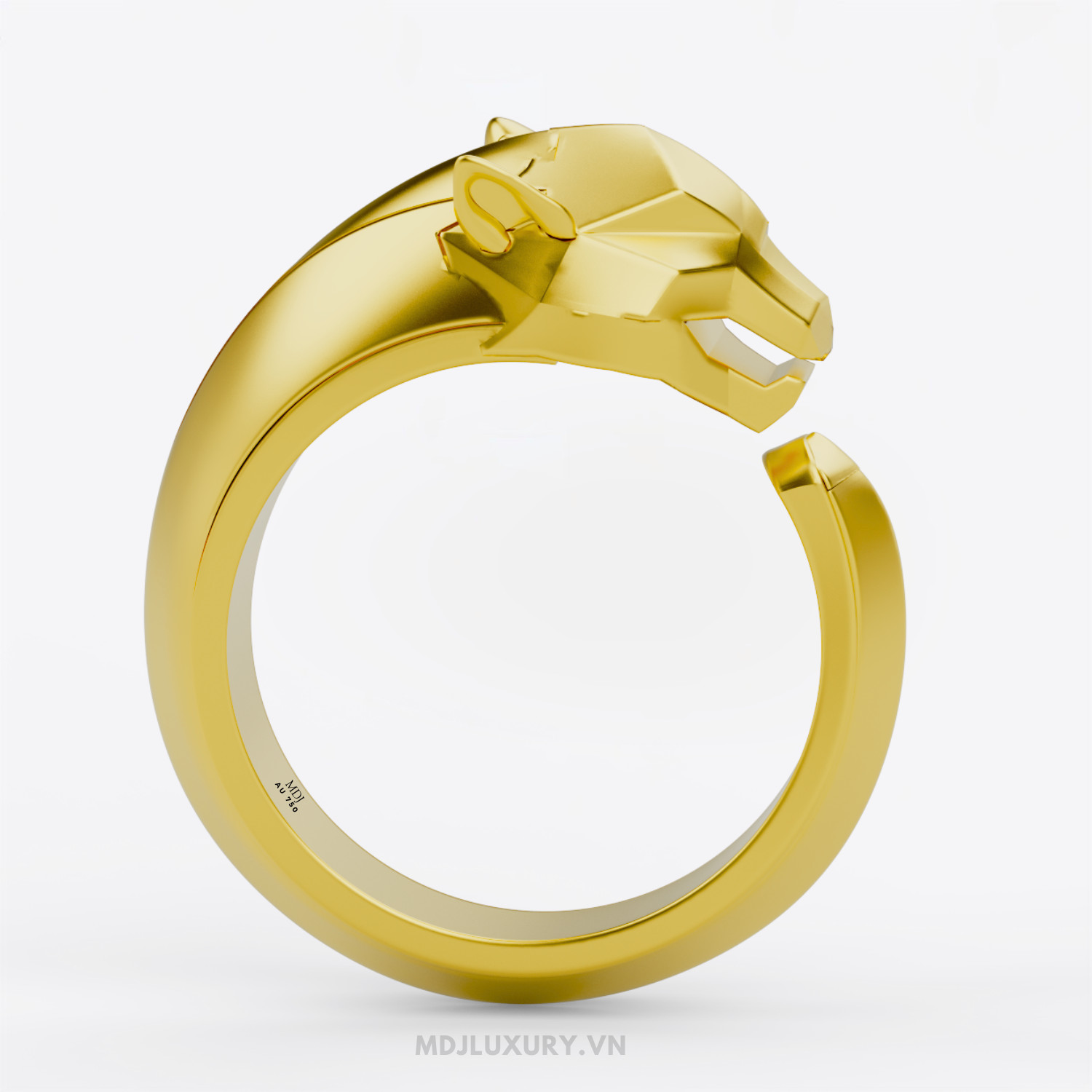 Nhẫn Nam Vàng Tây Con Báo C.a.r.tier.MDJ NN320