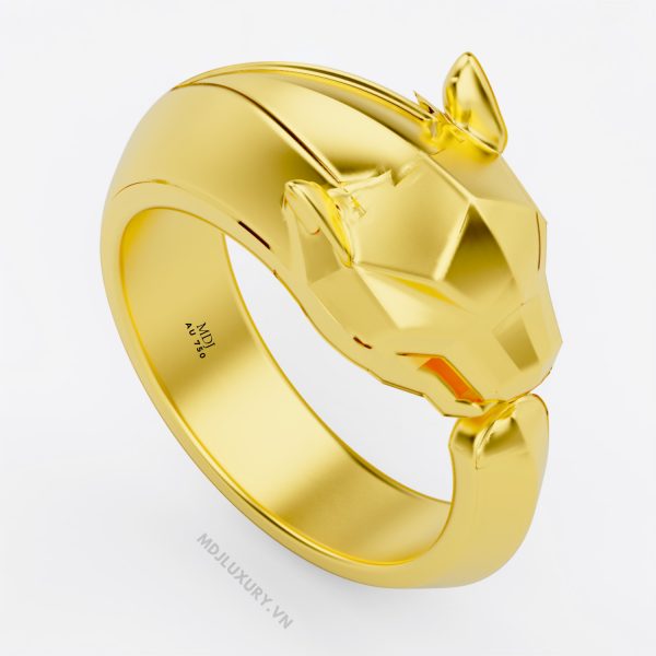 Nhẫn Nam Vàng Tây Con Báo C.a.r.tier.MDJ NN320