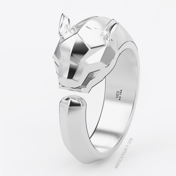 Nhẫn Nam Vàng Tây Con Báo C.a.r.tier.MDJ NN320