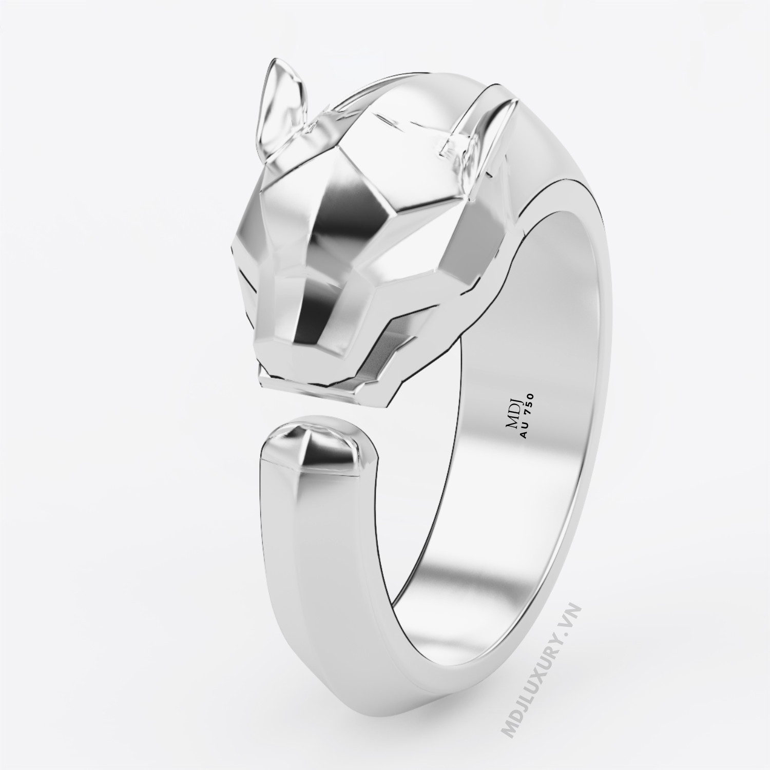 Nhẫn Nam Vàng Tây Con Báo C.a.r.tier.MDJ NN320