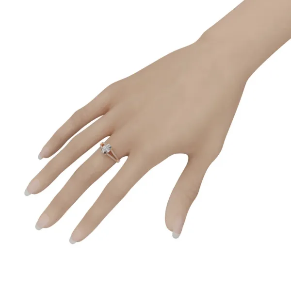 Nhẫn nữ vàng cao cấp nnu42