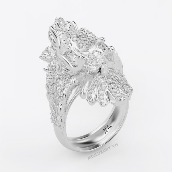 Nhẫn Nam Vàng Tây – Rồng VN – NN332