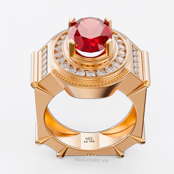 Nhẫn Nam Vàng Tây – NN333