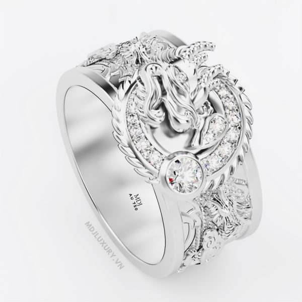 Nhẫn vàng nam mặt Rồng NN181