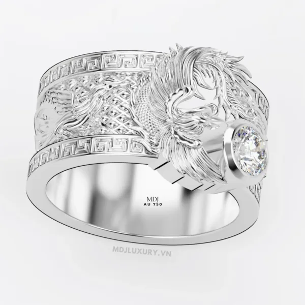 Nhẫn vàng nam Phượng Hoàng NN186