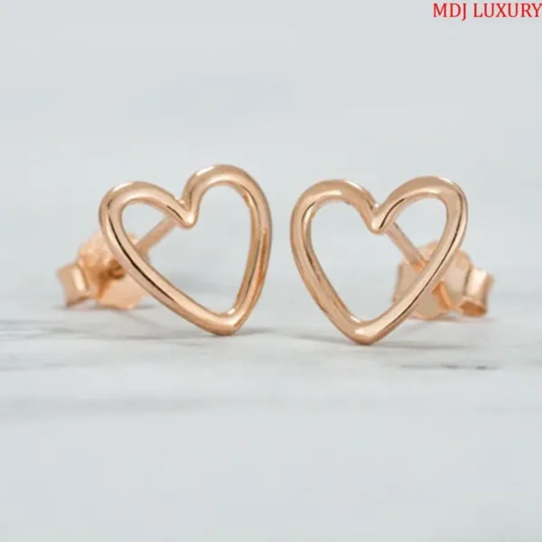 Bông Tai Nữ Trái Tim Cao Cấp MDJ BTN01