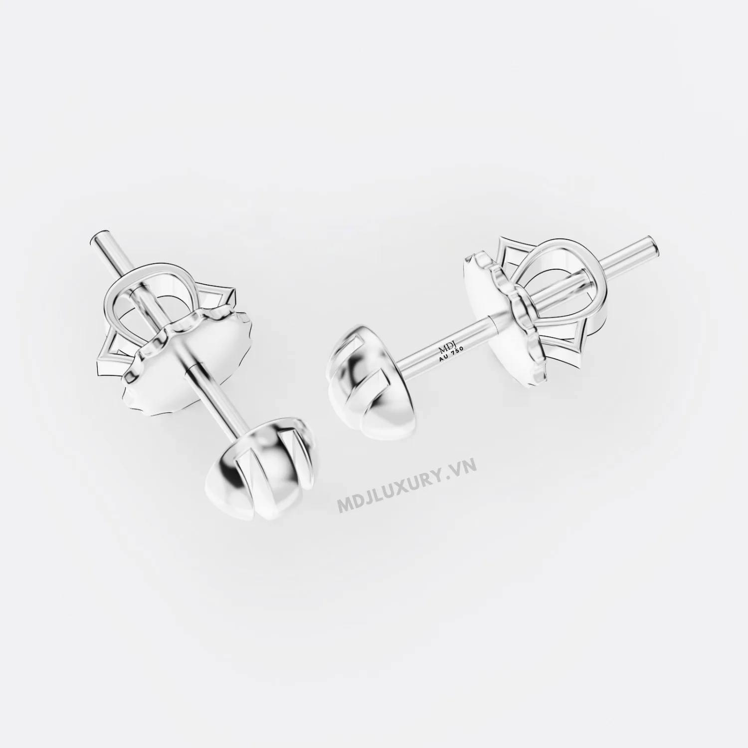 Hoa Tai Nam Vàng Tây 18K cao Cấp MDJ HT23
