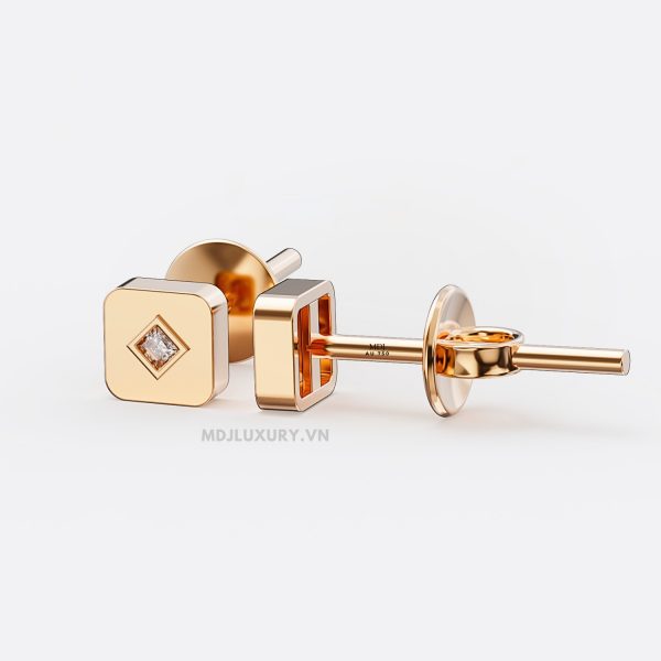 Hoa tai vàng nam – Bông Tai Nam Tại Hà Nội HT31