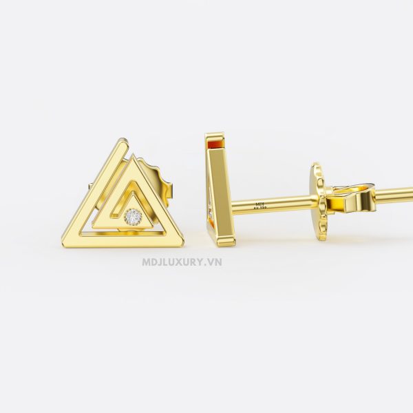 Bông Tai Nam Vàng Tây Cao Cấp HT33