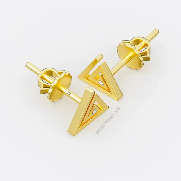 Bông Tai Nam Vàng Tây Cao Cấp HT33
