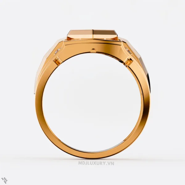 Nhẫn Vàng Nam Cao Cấp Vàng Tây 14K và 18K NN323