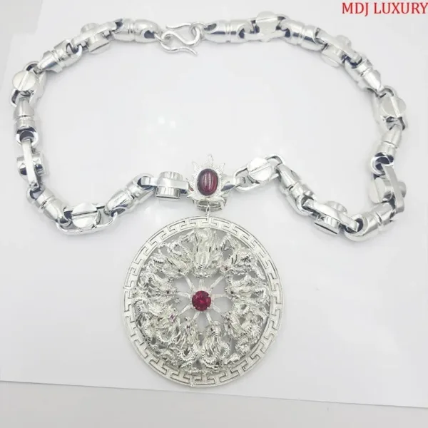 Mặt dây Nam Vàng tây 18K Thánh giá mặt kim cương MDC59