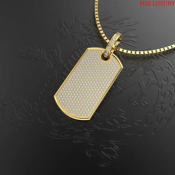 Mặt Dây Chuyền Full Đá Cho Nam Cao Cấp MDC37