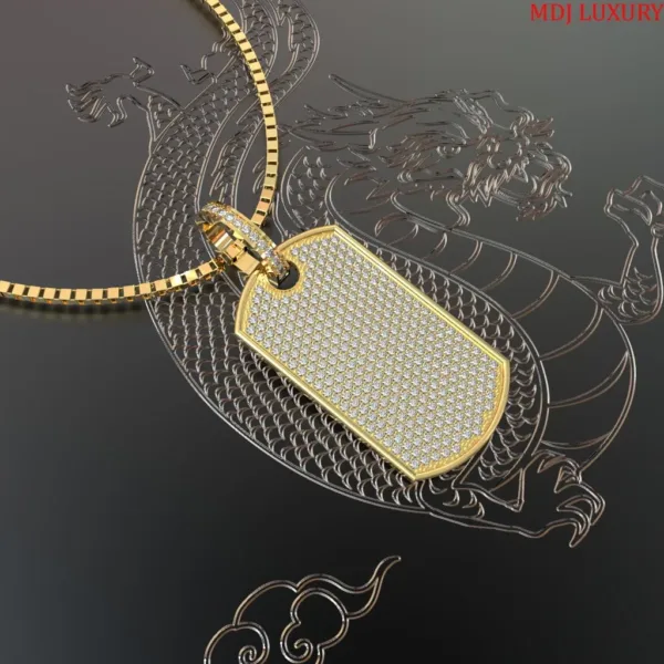 Mặt Dây Chuyền Full Đá Cho Nam Cao Cấp MDC37