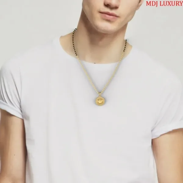 Mặt dây Versace Nam Vàng Tây 18K MDJ MDC51