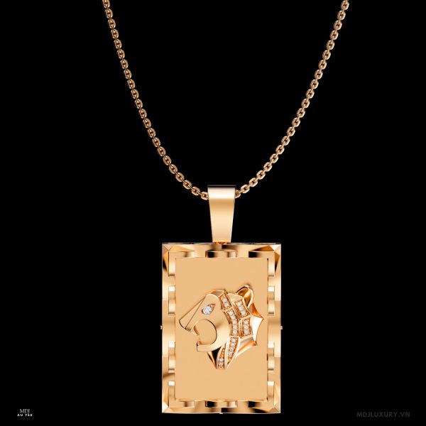 Mặt dây Chuyền Nam Mặt Báo Đốm Jaguar MDC58