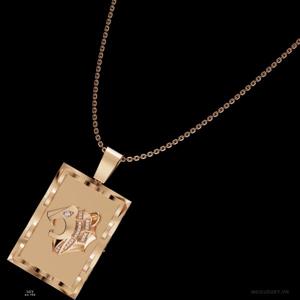 Mặt dây Chuyền Nam Mặt Báo Đốm Jaguar MDC58