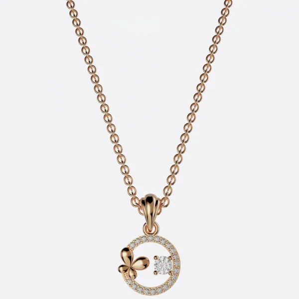 Mặt dây chuyền nữ giá rẻ đá Ruby cao cấp MDN01