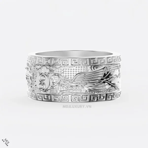 Nhẫn Vàng Nam Rồng Phượng - Nhẫn Nam Đẹp NN218