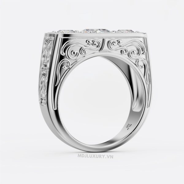 Nhẫn nam vàng 18K cao cấp NN382