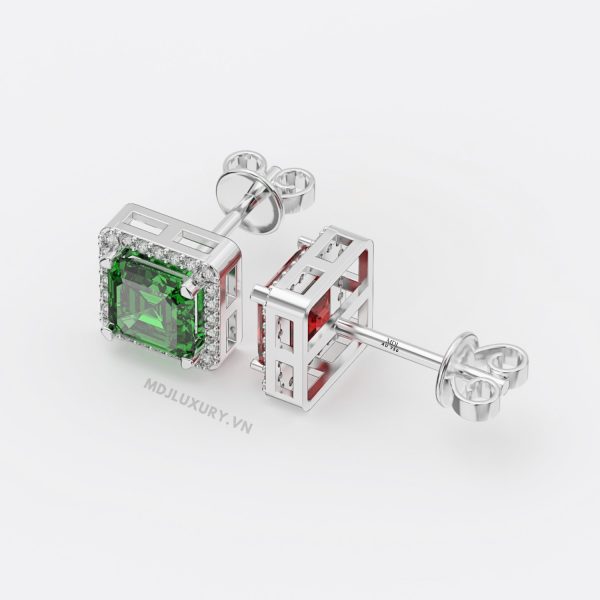 Bông Tai Nam Kim Cương Nhân Tạo HT36