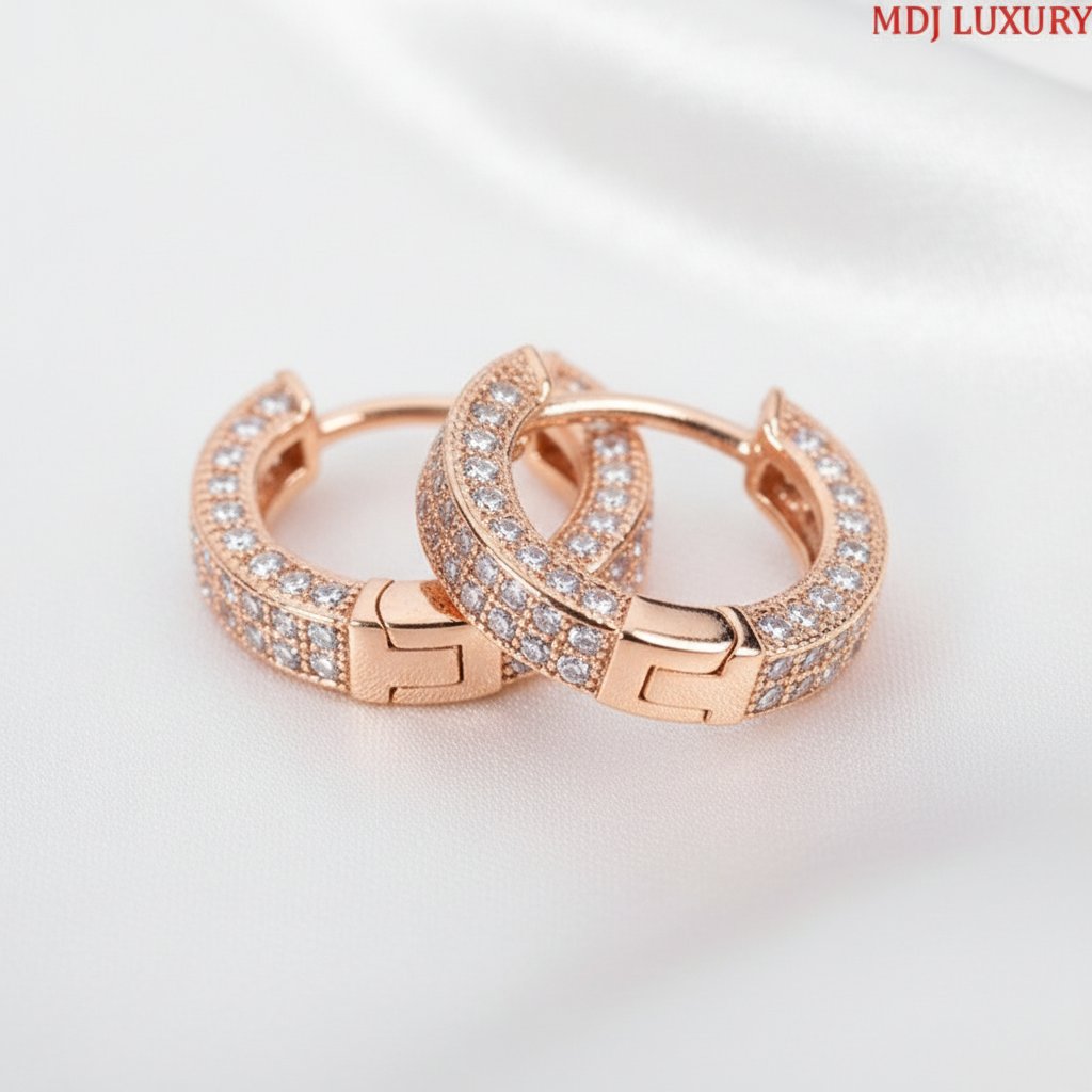 Bông Tai Nam mặt đá cao cấp đính kim cương HT39 7 Bông Tai Nam mặt đá cao cấp đính kim cương HT39