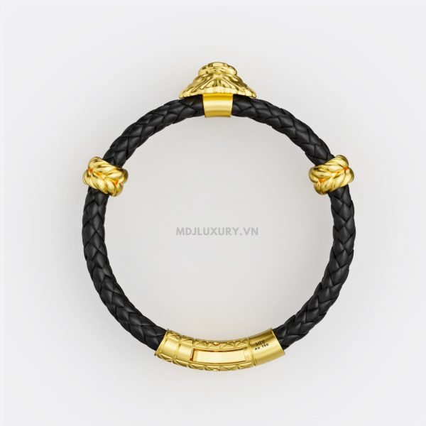 Lắc tay Sư Tử Cao Cấp Vàng18K – Lắc tay MDJ LTN12
