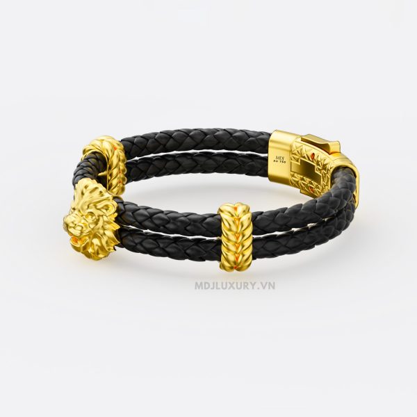 Lắc tay Sư Tử Cao Cấp Vàng18K – Lắc tay MDJ LTN12