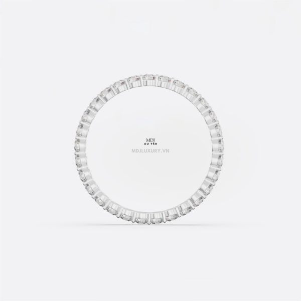 Nhẫn Nữ Đính Hôn Kim Cương nhân Tạo Cao Cấp NNU202