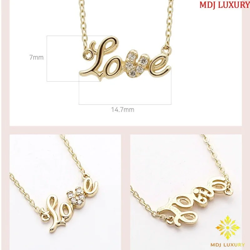 Mặt Dây Chuyền vàng chữ Love_DUH05