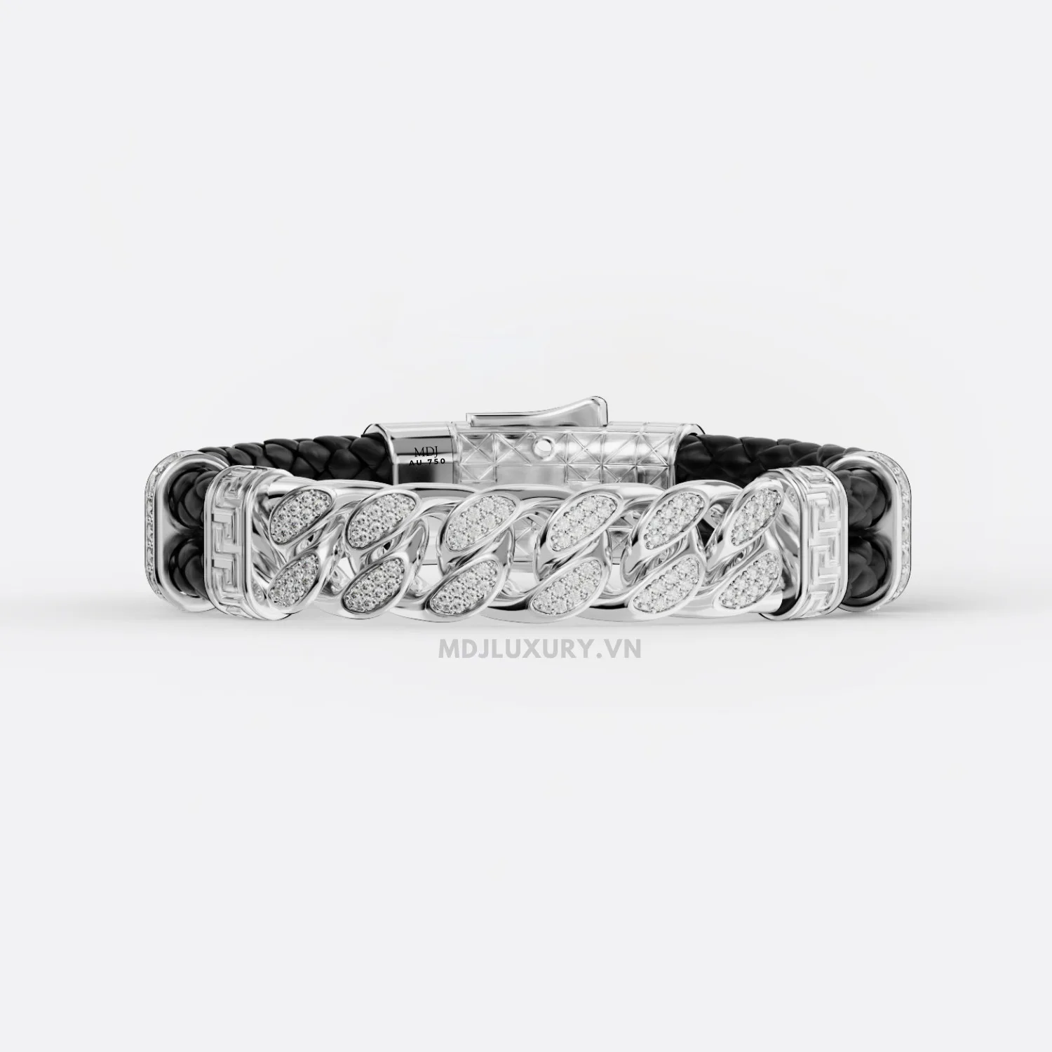 Lắc tay Nam Vàng Tây 14K Cao Cấp Vàng18K – Lắc tay MDJ LTN14