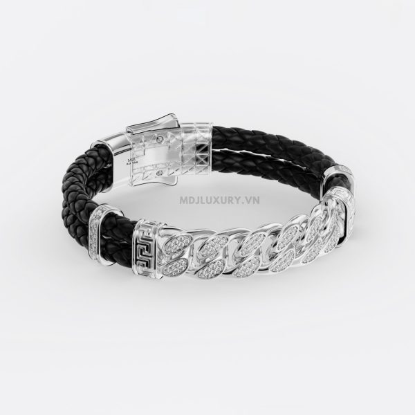 Lắc tay Nam Vàng Tây 14K Cao Cấp Vàng18K – Lắc tay MDJ LTN14