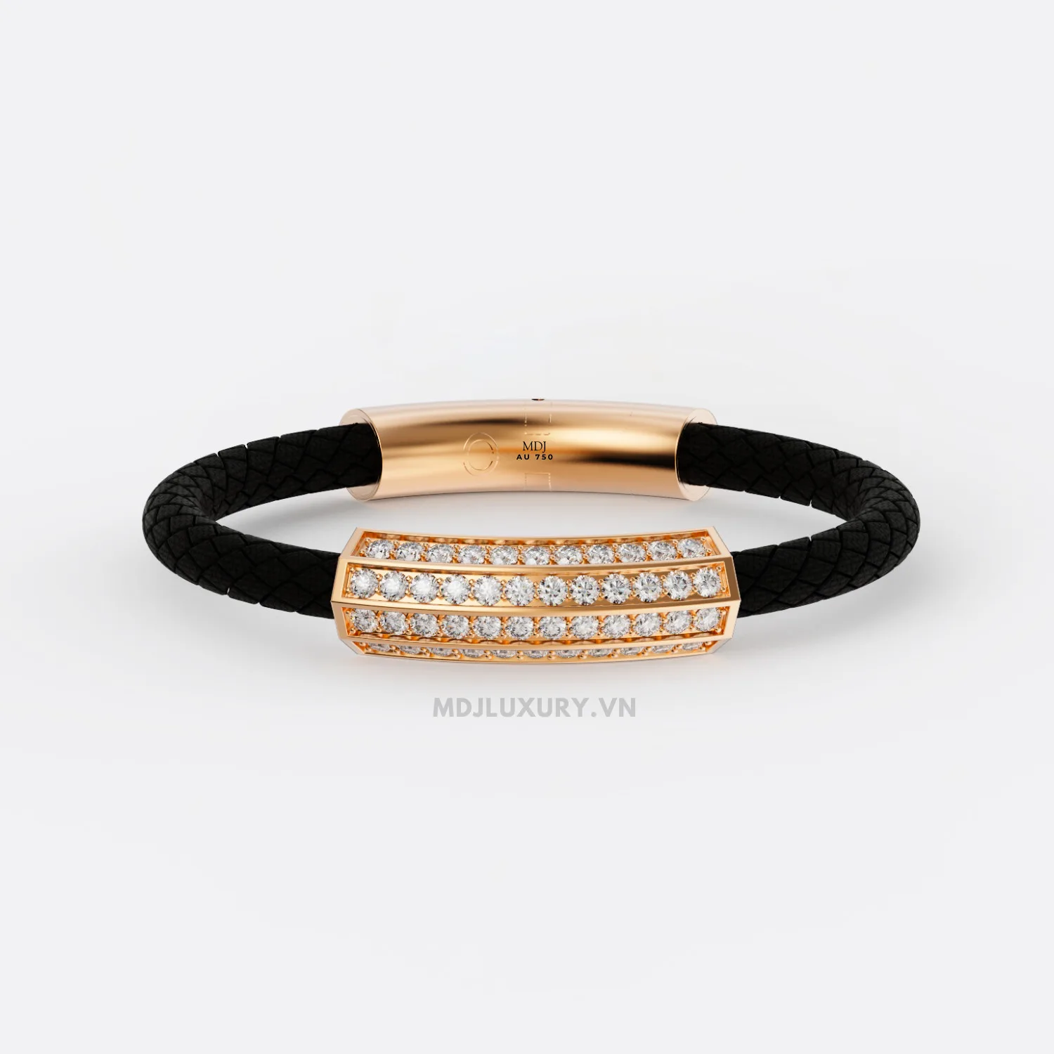 Lắc tay Nam Vàng Ý 14K và 18K Cao Cấp Vàng18K – Lắc tay MDJ LTN15
