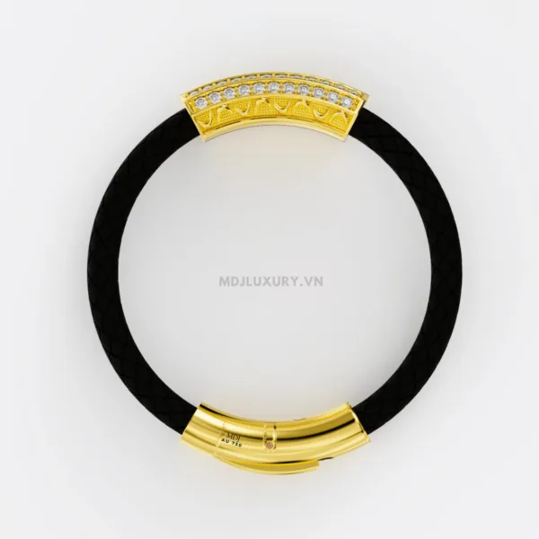Lắc tay Nam Vàng Ý 14K và 18K Cao Cấp Vàng18K – Lắc tay MDJ LTN15
