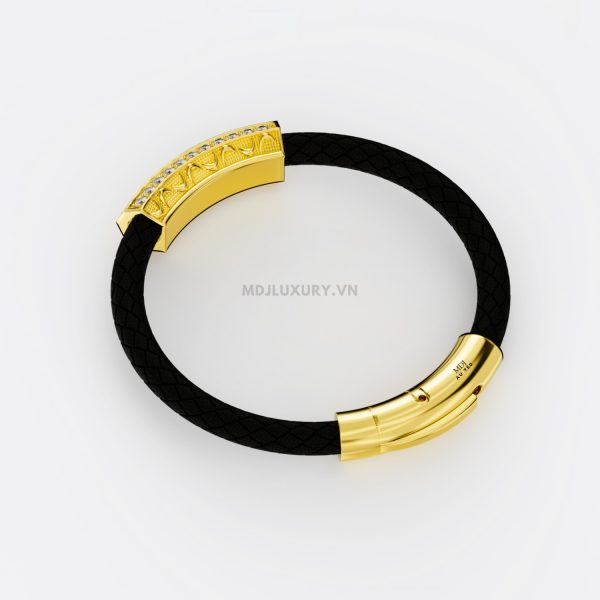 Lắc tay Nam Vàng Ý 14K và 18K Cao Cấp Vàng18K – Lắc tay MDJ LTN15