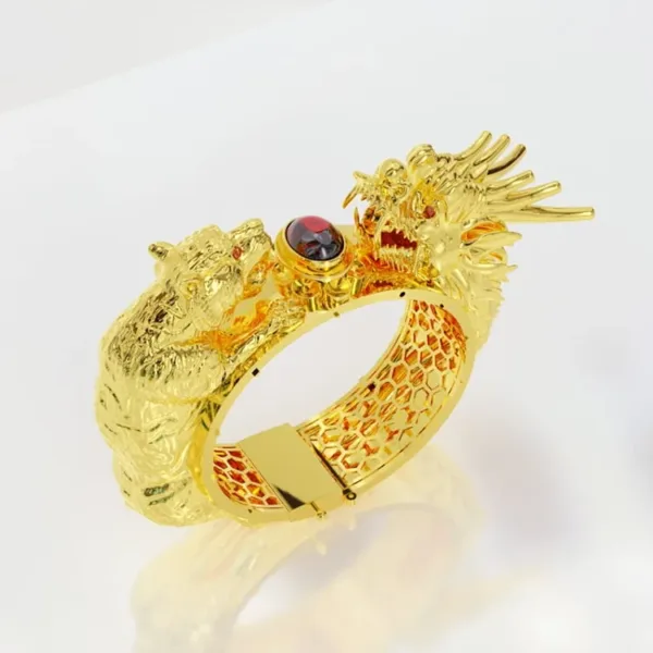 Lắc tay Nam Vàng Ý 14K và 18K Cao Cấp Vàng18K - Lắc tay MDJ LTN16