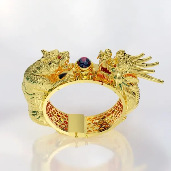 Lắc tay Nam Vàng Ý 14K và 18K Cao Cấp Vàng18K - Lắc tay MDJ LTN16