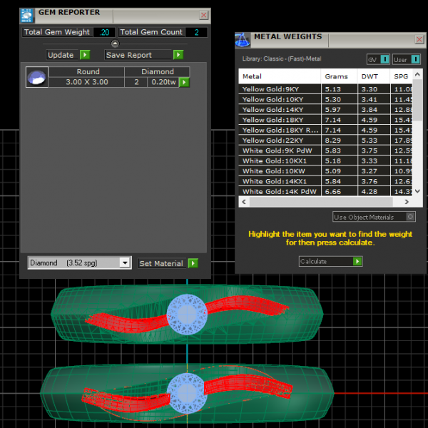 Nhẫn Cưới Vàng Trắng Psyche Đá Kim Cương MDJ NC130