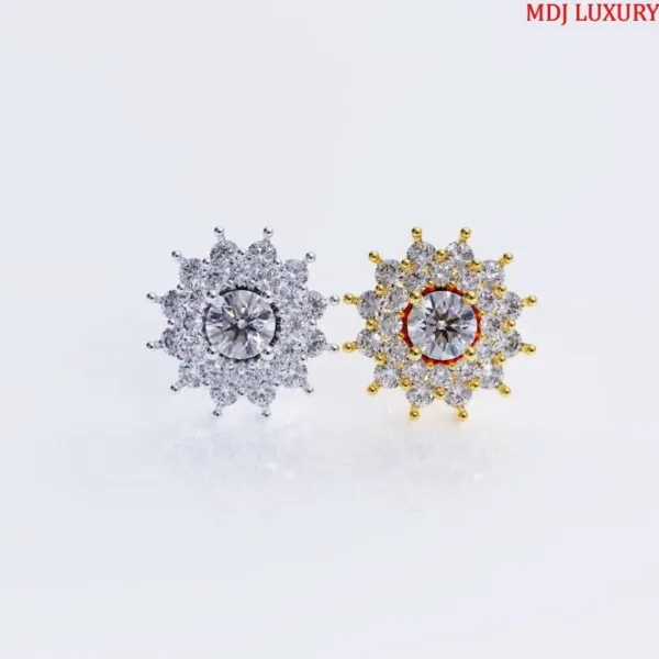 Bông tai nữ vàng tây 18K cao cấp BTNU10