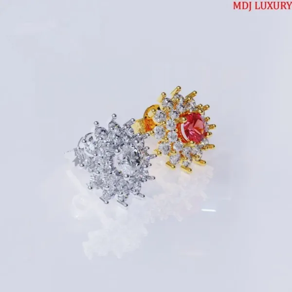 Bông tai nữ vàng tây 18K cao cấp BTNU10