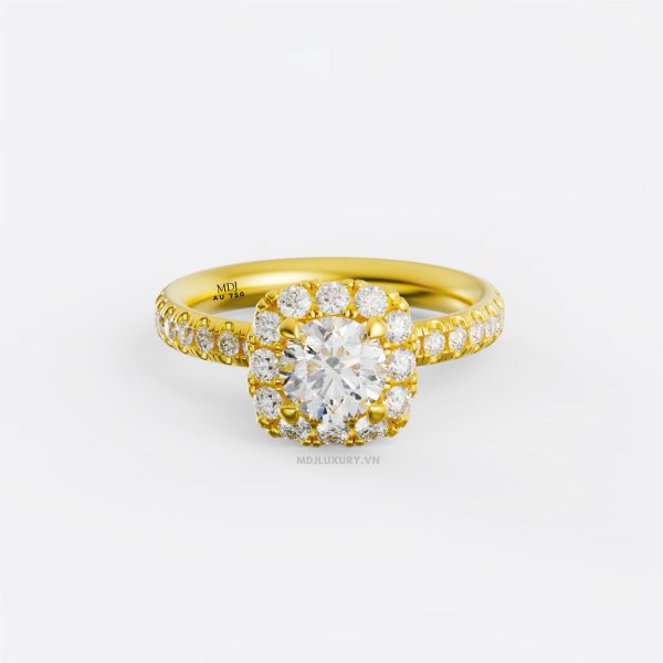 Nhẫn Nữ Vàng Tây Hà Nội MDJ NNU97
