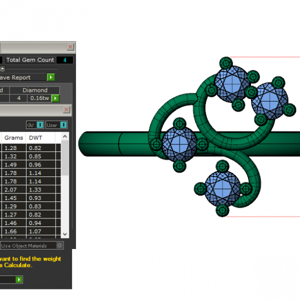 Nhẫn nữ đính hôn vàng trắng 18K thanh lịch MDJ flower F006