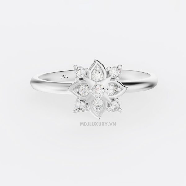 Nhẫn Cầu Hôn MDJ Flower F017
