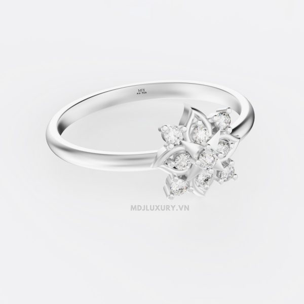 Nhẫn Cầu Hôn MDJ Flower F017