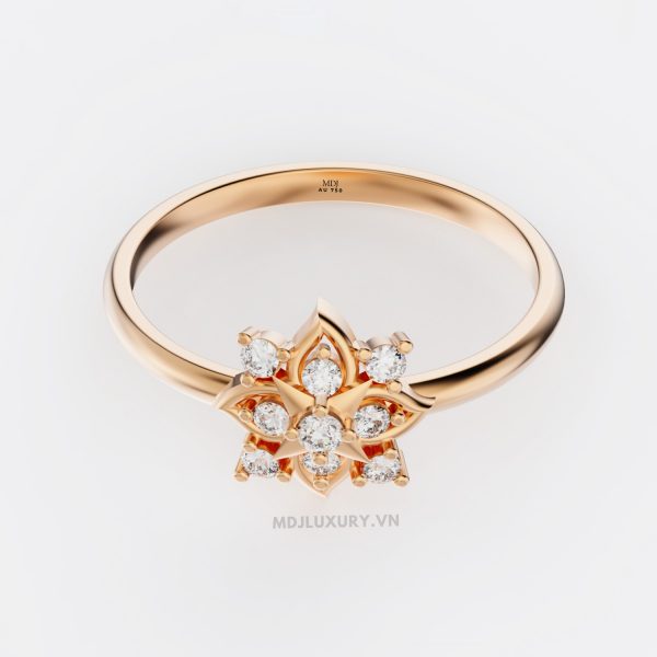 Nhẫn Cầu Hôn MDJ Flower F017